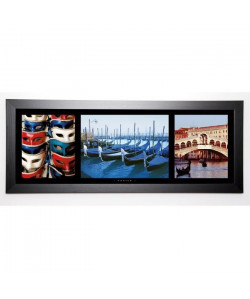 PHOTOGRAPHY COLLECTION Image encadrée Venice 40x102 cm Multicolore