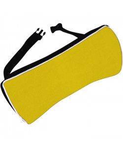 HEALTHCARE Cale nuque mousse a mémoire de forme 22x16x8 cm jaune