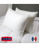 DODO Lot de 2 Oreillers 100% coton Confort 45x70 cm blanc