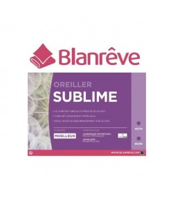 BLANREVE Oreiller SUBLIME MICRODUV 45x70cm