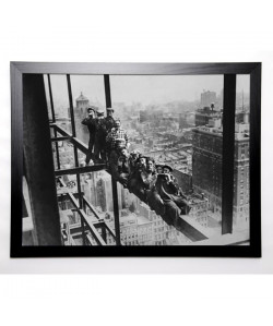 PHOTOGRAPHY COLLECTION Image encadrée Life on Top 67x87 cm Gris