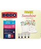 DODO Pack SUNSHINE  1 couette 220x240 cm  2 Oreillers 60x60 cm blanc
