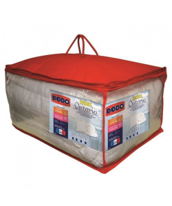 DODO Pack ONTARIO  1 couette chaude 240x260 cm et 2 oreillers 60x60 cm blanc