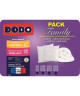 DODO Pack FAMILY : 1 couette 140x200 cm  1 oreiller 60x60 cm  1 protegeoreiller blanc