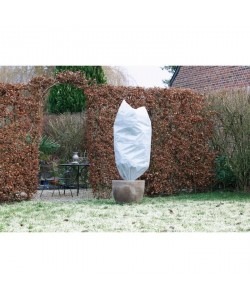 NATURE Housse d\'hivernage 50 g/m˛  Ř100 cm x 1,50m  Blanc