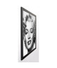 PHOTOGRAPHY COLLECTION Image encadrée Marilyn Monroe Portrait 67x87 cm Gris