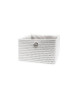 FRANDIS Panier de rangement 24 X 23 X 16 cm Blanc