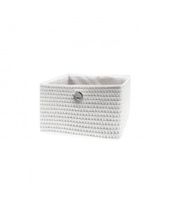 FRANDIS Panier de rangement 24 X 23 X 16 cm Blanc