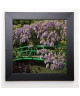 PINSARD LAURENT Image encadrée Jardin de Monet a Giverny III 37x37 cm Violet