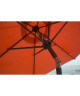 FINLANDEK Parasol droit inclinable 2,5m  Orange