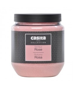 Sel parfumé 440 g  Parfum rose  Rose