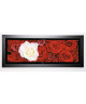 PINSARD LAURENT Image encadrée Roses I 40x102 cm Rouge