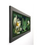 PINSARD LAURENT Image encadrée Lotus blancs 40x102 cm Vert