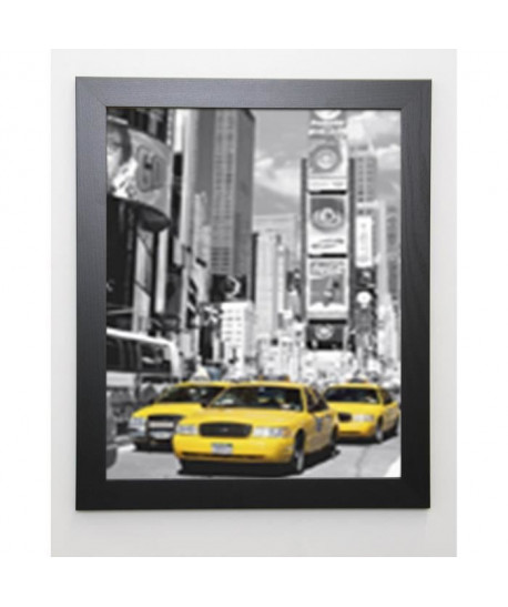 PRISMA Image encadrée Times Square I  47x57 cm  Jaune