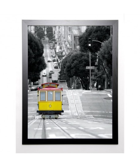 PRISMA Image encadrée Cablecar in San Francisco 67x87 cm Multicolore