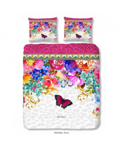 MELLI MELLO Parure de couette FLOURA Multicolore 140x200cm