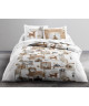 TODAY Parure de couette ENJOY SNOW DEER  1 housse de couette 220x240 cm  2 taies 63x63 cm