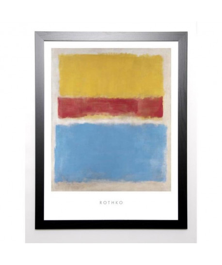 ROTHKO Image encadrée Untitled (Yellow Red & Blue) 67x87 cm Multicolore