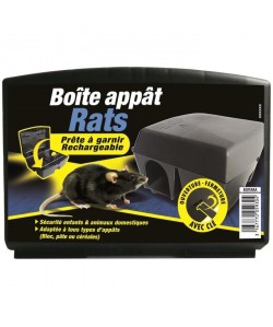 BARRIERE A RONGEURS Boîte appât Rats