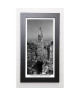 SILBERMAN Image encadrée Chrysler Building 29,7x57 cm Gris