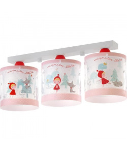 Lampe plafonnier enfant Little Red  Rouge