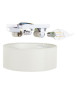 BRILLIANT Plafonnier LED Bluetooth Donata  Haut parleur  Ř36 cm  Blanc