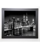 SILBERMAN Image encadrée Brooklyn Bridge  47x57 cm  Noir