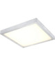 Plafonnier LED en aluminium 9,5x40x40 cm Opal