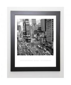 SILBERMAN Image encadrée Times Square Afternoon  47x57 cm  Gris