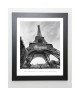 SILBERMAN Image encadrée La Tour Eiffel, Paris  47x57 cm  Gris