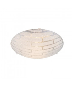 GLOBO Plafonnier L25 x l25 x h8 cm  Blanc