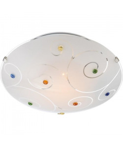 GLOBO LIGHTING Plafonnier chrome