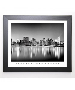 SILBERMAN Image encadrée Manhattan East Side  47x57 cm  Gris