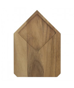 ECO DESIGN A1422AW Planche a découper bois d\'Acacia Brut  Carré  25x17,5x1,5 cm