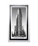 SILBERMAN Image encadrée Flatiron Building 57x107 cm Gris