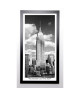 SILBERMAN Image encadrée Empire State Building 57x107 cm Gris