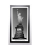 SILBERMAN Image encadrée Statue of Liberty 57x107 cm Gris