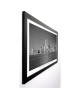 SILBERMAN Image encadrée New York Skyline 57x107 cm Gris