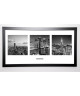 SILBERMAN Image encadrée Views of New York I 57x107 cm Gris