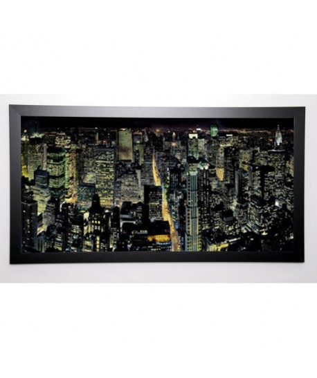 SILBERMAN Image encadrée From Empire State Bldg 57x107 cm Noir