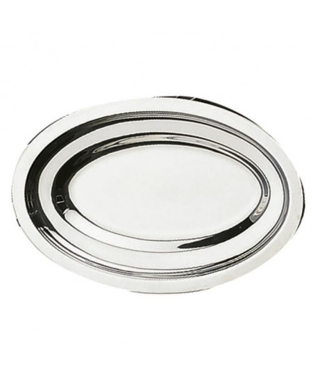 AMEFA Plat ovale inox 4710429 38cm gris