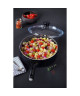 PYREX BLACK DIAMOND Sauteuse 24cm  Couvercle Tous feux sauf induction