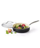 GREENPAN HERITAGE Sauteuse en céramique avec couvercle  Ř24 cm  Noir et Creme