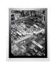 SILBERMAN Image encadrée Times Square Crossing 67x87 cm Gris