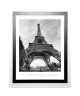 SILBERMAN Image encadrée La Tour Eiffel, Paris 67x87 cm Gris