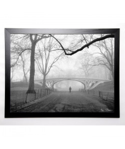 SILBERMAN Image encadrée Gothic Bridge 67x87 cm Gris