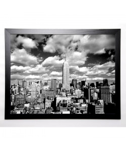 SILBERMAN Image encadrée Sky over Manhattan 67x87 cm Gris