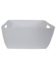 STORE Panier de rangement  L 9 x l 19,8 x H 15 cm   Blanc