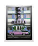 SOHM Image encadrée Miami, South Beach 67x87 cm Violet