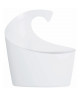 SYDNEY Panier de rangement a suspendre  L 19,5 x l 17,5 x H 6,5 cm  Blanc